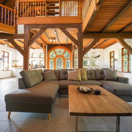 Ruhe Unter Reet-Haus Mit Sauna, Whirlpool Und Kamin Gnarrenburg Eksteriør billede
